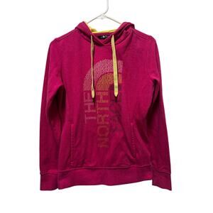 The North Face Pink Hoodie Womens Small